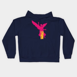 Chilango Pride Logo Pink Attitude Version Kids Hoodie